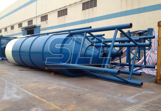 Trung Quốc Xi măng ngang 35 tấn Silo bắt vít để tải và dỡ nhà máy nhà cung cấp