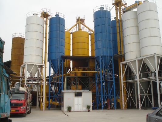 Trung Quốc Dây chuyền sản xuất vữa khô hoàn toàn tự động 30t / H với hệ thống thu gom bụi nhà cung cấp