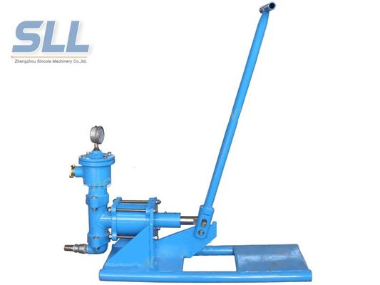 Thiết bị bơm vữa vận hành bằng tay nhỏ, Thiết bị bơm vữa xi măng 0-8L / phút nhà cung cấp